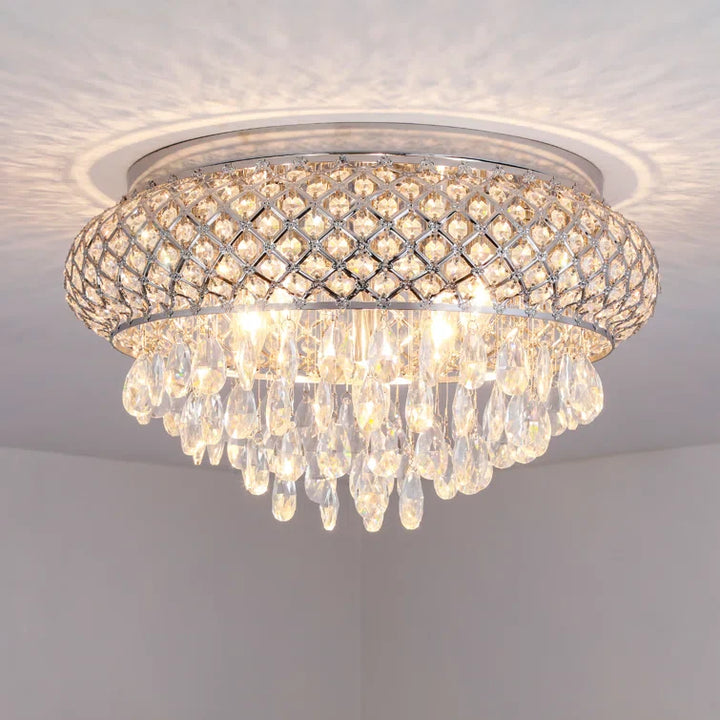 Maxax 5 - Light 19.6in Chandelier Style Drum Flush Mount #MX19120