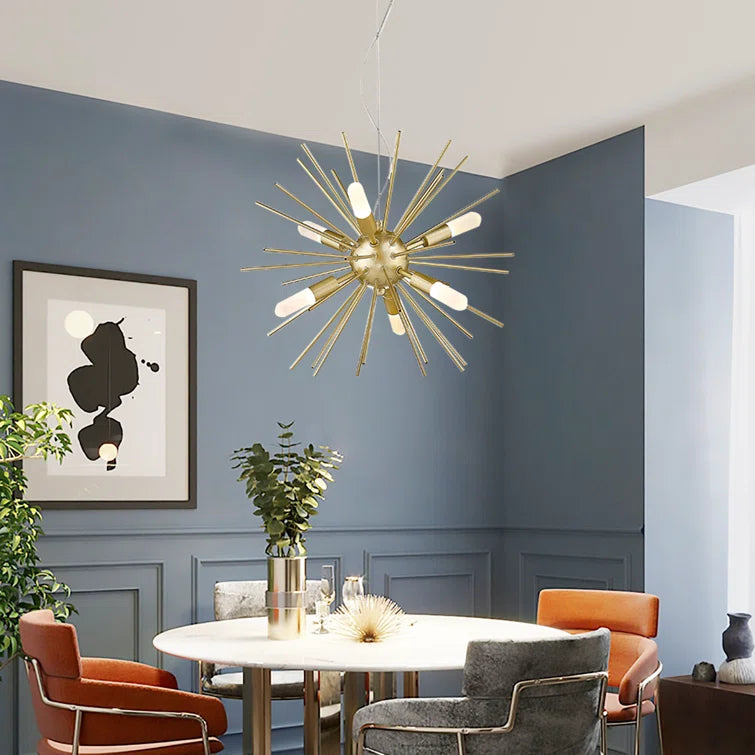 Maxax 6 - Light Sputnik Sphere Led Chandelier#MX21036
