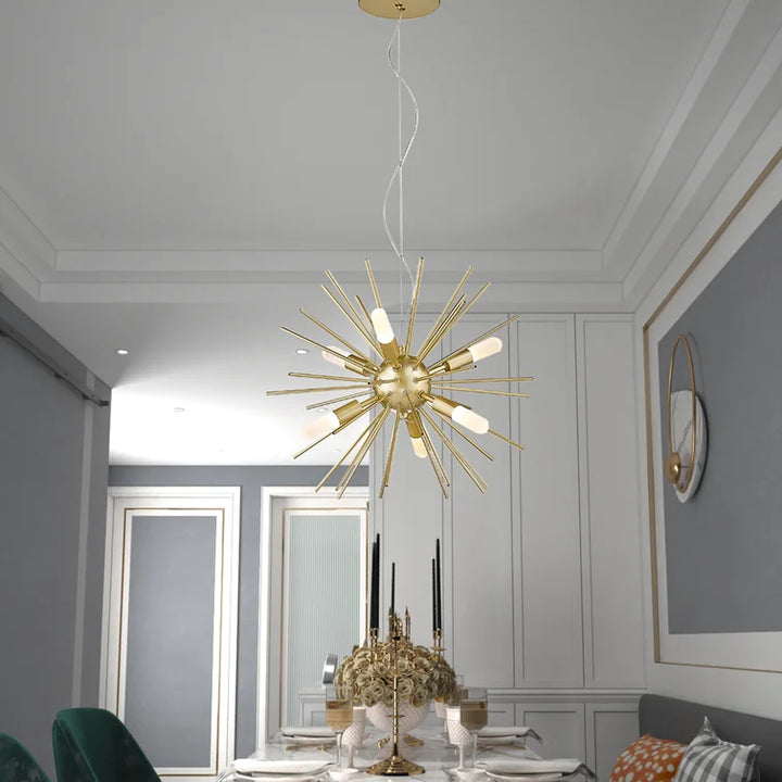 Maxax 6 - Light Sputnik Sphere Led Chandelier#MX21036