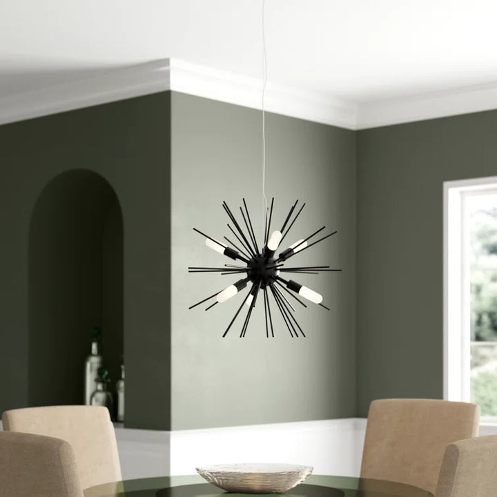 Maxax 6 - Light Sputnik Sphere Led Chandelier#MX21036