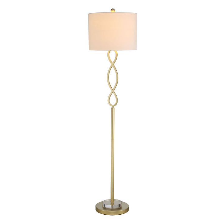 59'' Gold Traditional Floor Lamp #F10