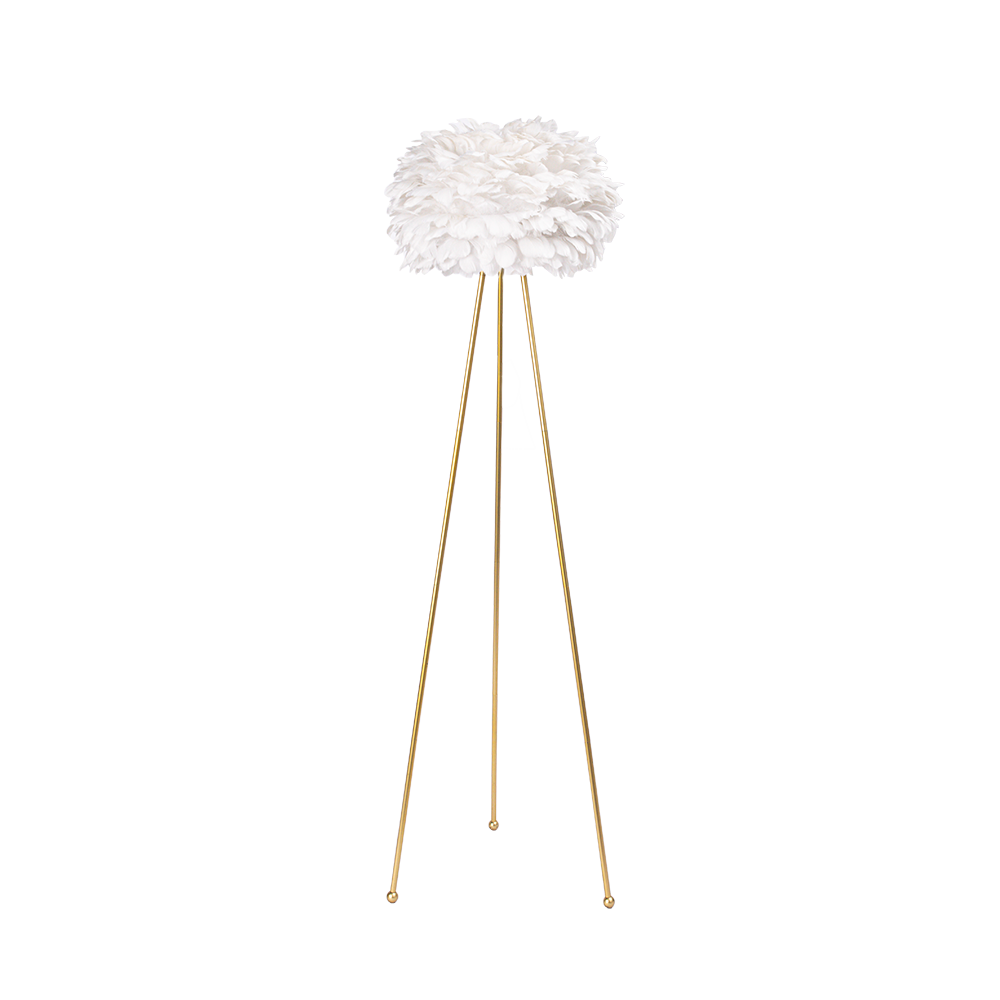 Maxax 60in Tripod Feather Floor Lamp #F21-PK