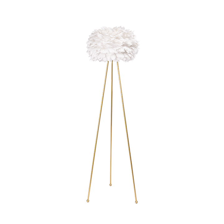 Maxax 60in Tripod Feather Floor Lamp #F21-PK