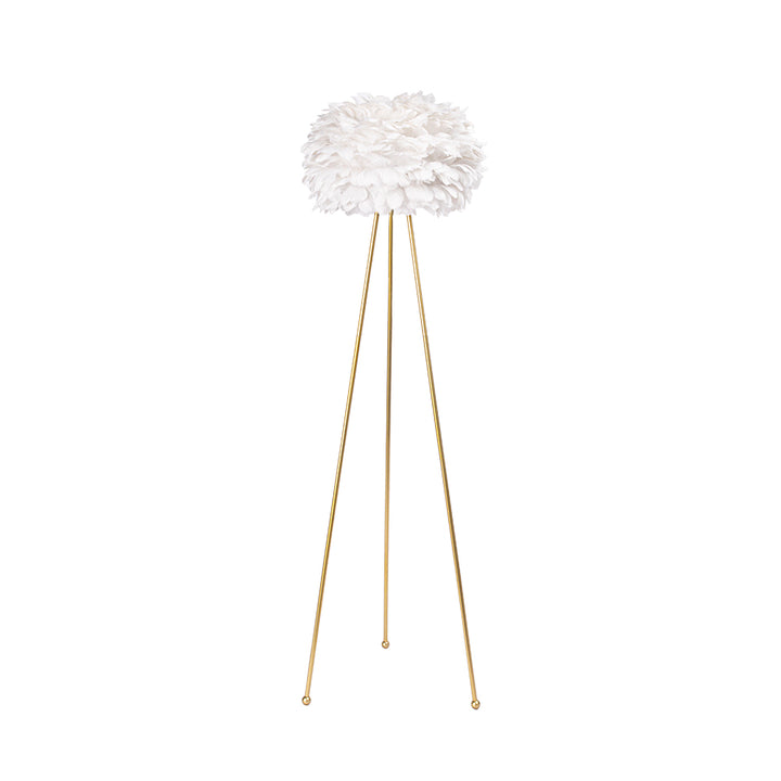 Maxax 60in Tripod Feather Floor Lamp #F21