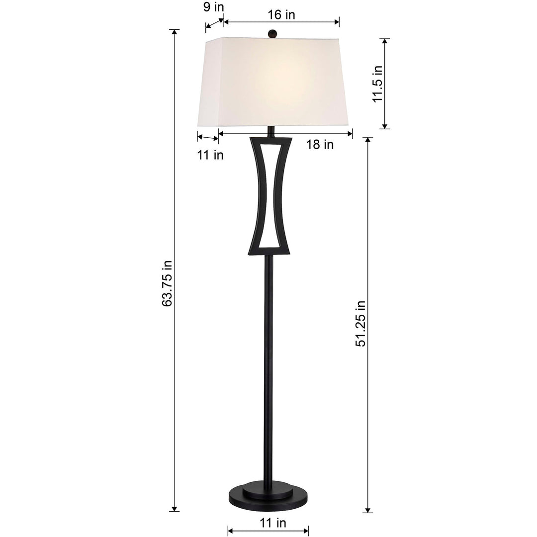 Maxax 63.75in Tradition Floor Lamp #F34