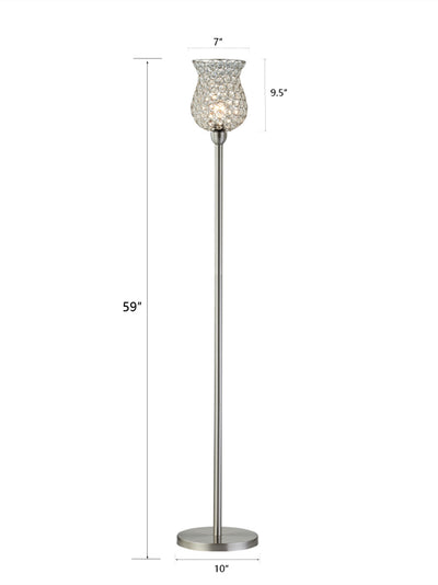 Maxax 59in Torchiere Floor Lamp #F71