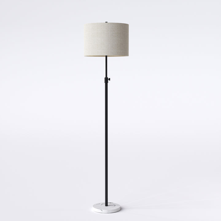 67.75" Modern Metal And Marble Floor Lamp For Living Room/bedroom #FRS01