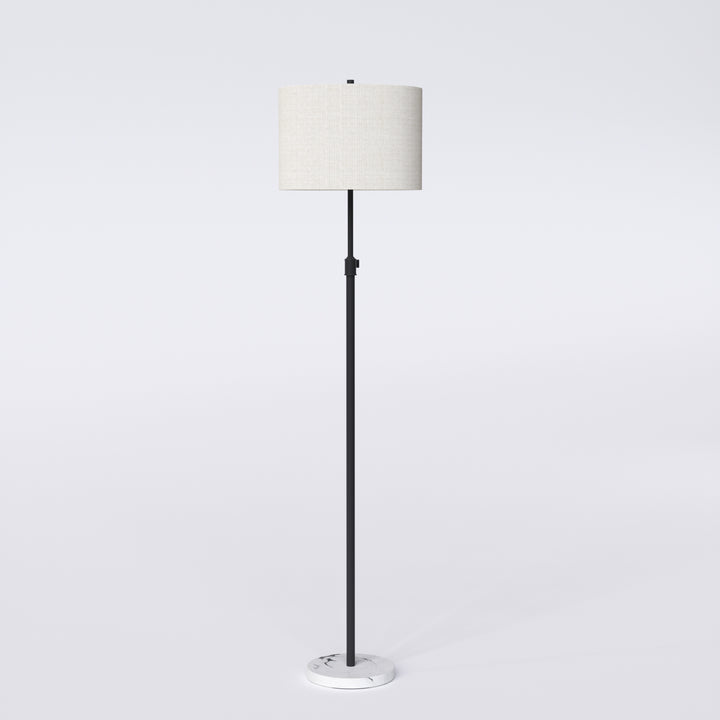 67.75" Modern Metal And Marble Floor Lamp For Living Room/bedroom #FRS01