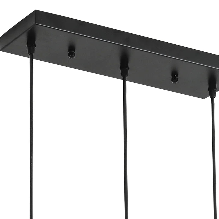 Maxax 3 - Light Kitchen Island Globe Pendant With Crystal Accents #MX19053