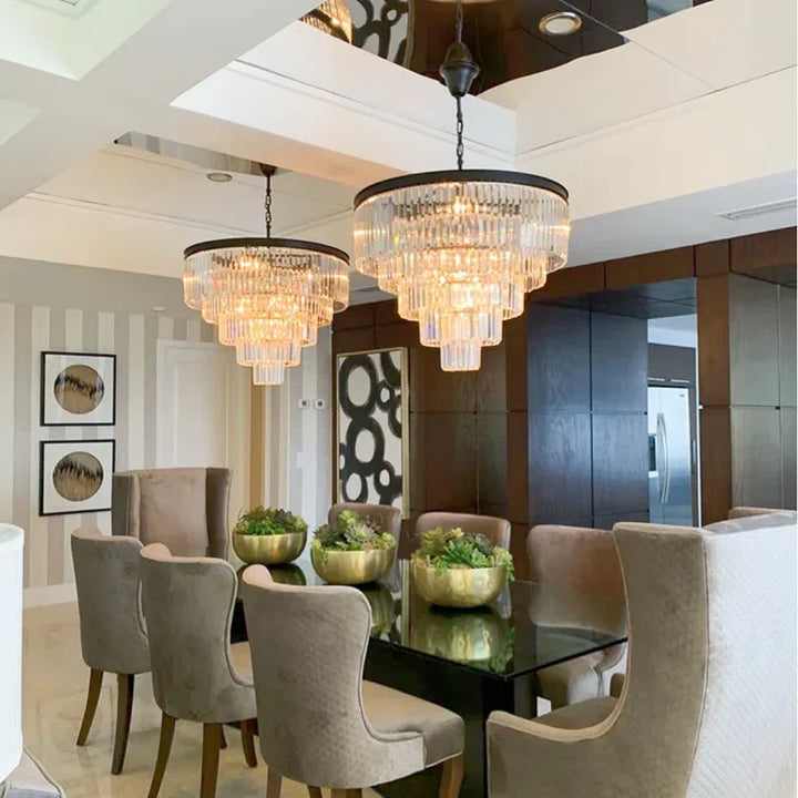 Maxax 12 - Light Unique Tiered Chandelier #MX155205