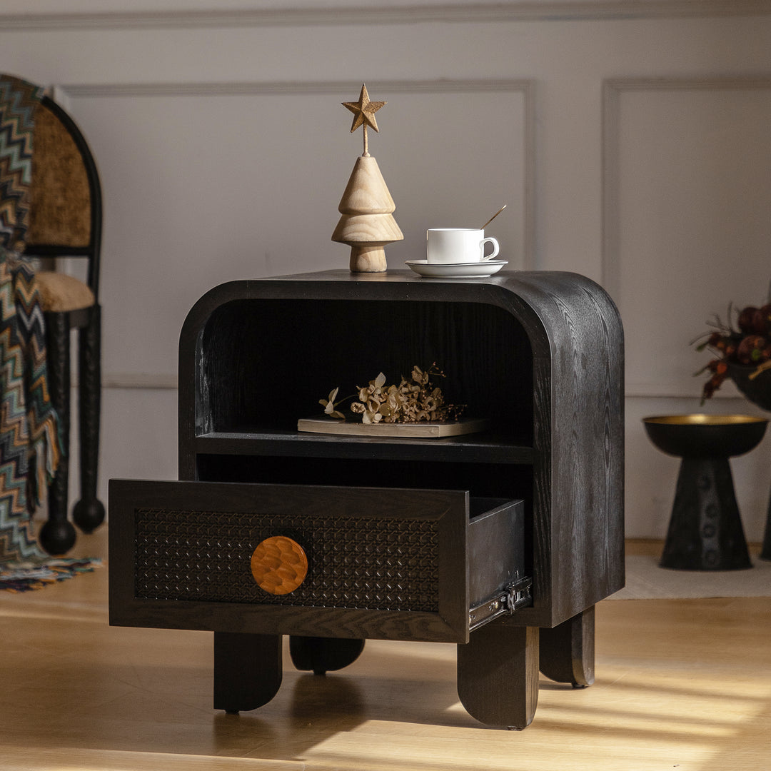 Modern Black Night stand