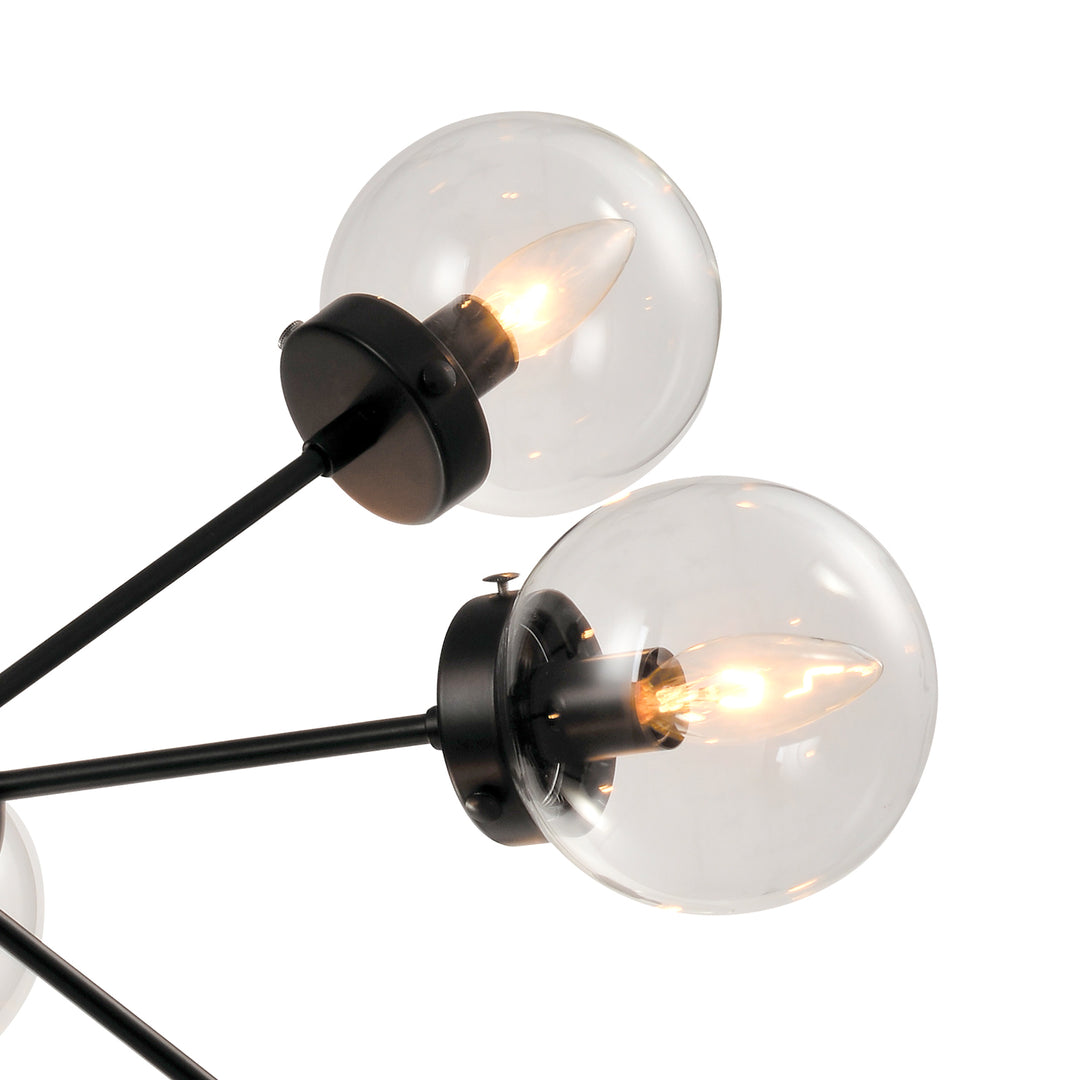 Maxax 9 - Light Sputnik Sphere Chandelier #MX1602-P9