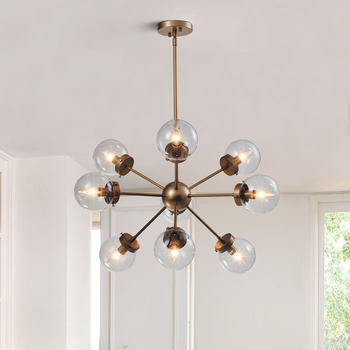 Maxax 9 - Light Sputnik Sphere Chandelier #MX1602