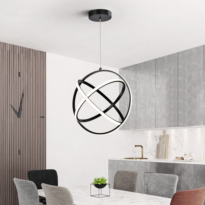 Maxax 3 - Light Unique Globe LED Pendant light #MX2024-P3