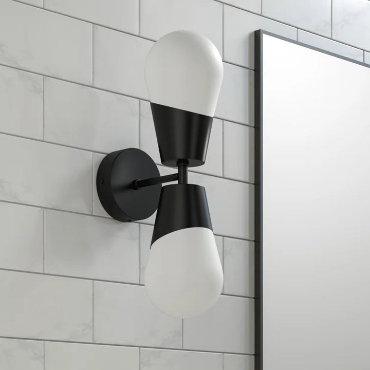 2 - Light Dimmable LED Bath Sconce #MX21047