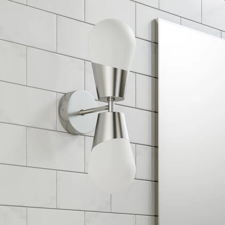 2 - Light Dimmable LED Bath Sconce #MX21047