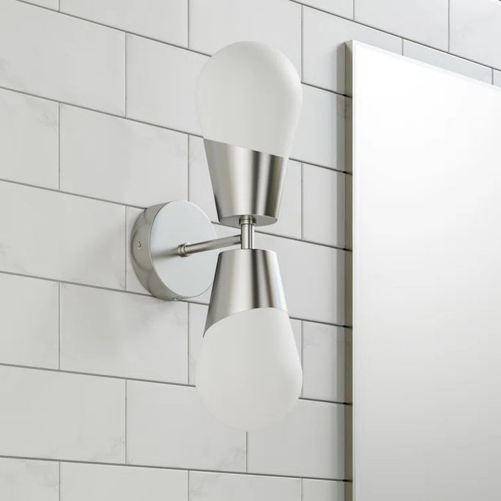 2 - Light Dimmable LED Bath Sconce #MX21047