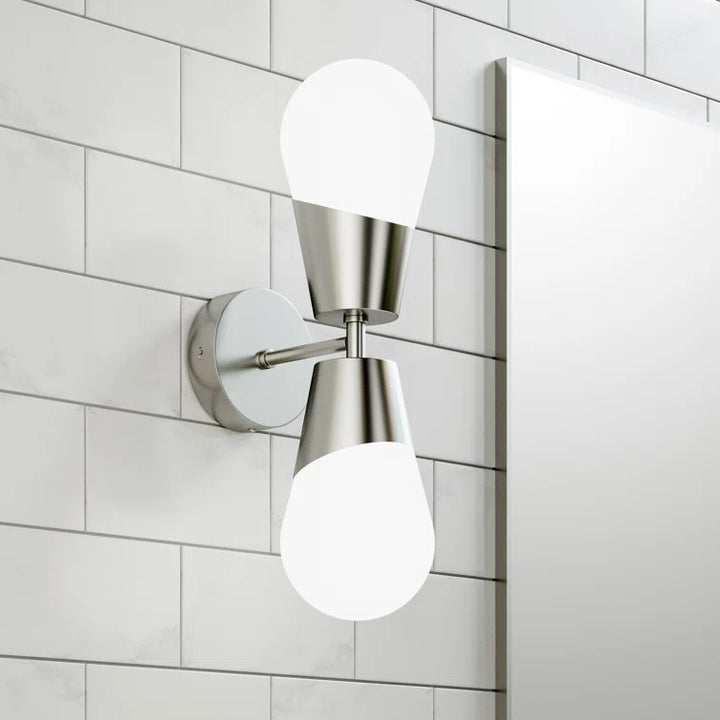 2 - Light Dimmable LED Bath Sconce #MX21047