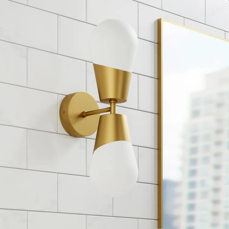 2 - Light Dimmable LED Bath Sconce #MX21047