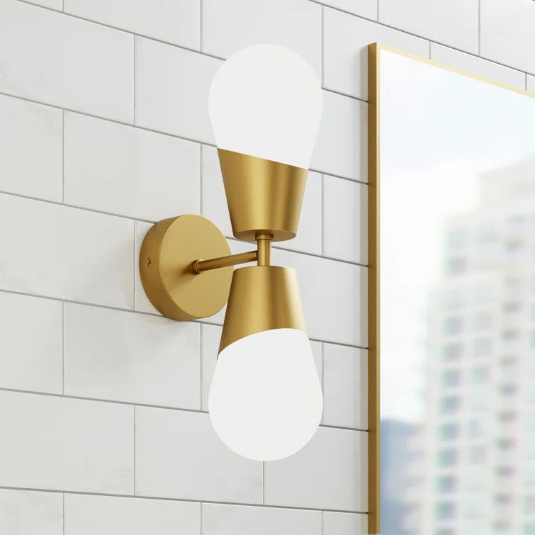 2 - Light Dimmable LED Bath Sconce #MX21047