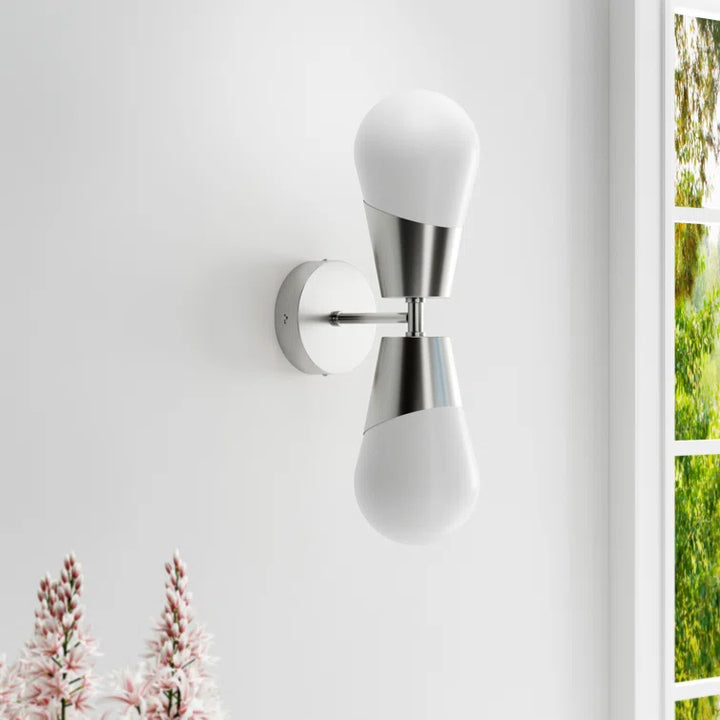 2 - Light Dimmable LED Bath Sconce #MX21047
