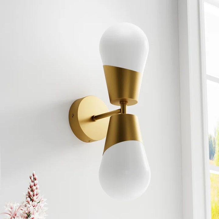 2 - Light Dimmable LED Bath Sconce #MX21047