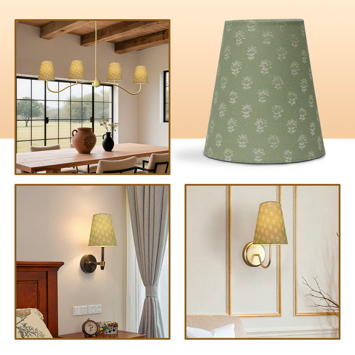 Beacon 6.5" Linen Blend Lamp Shade For Wall And Pendant Lights #L39001