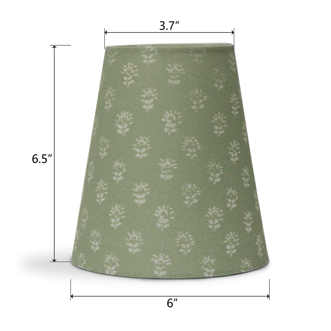 Beacon 6.5" Linen Blend Lamp Shade For Wall And Pendant Lights #L39001