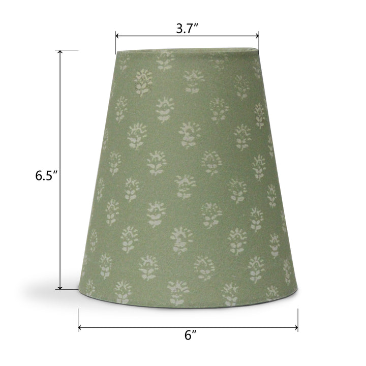 Beacon 6.5" Linen Blend Lamp Shade For Wall And Pendant Lights #L39001