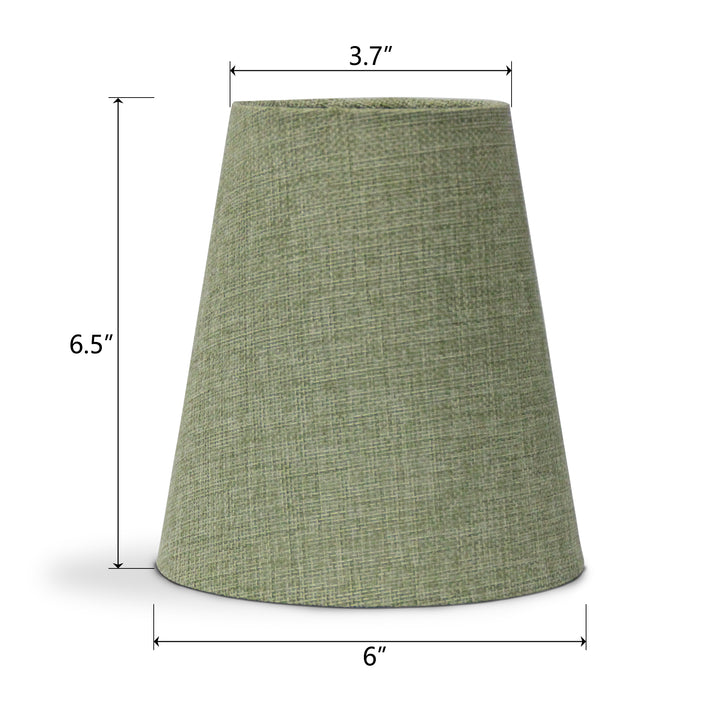 Beacon 6.5" Linen Empire Lamp Shade For Wall And Pendant Lights #L39001