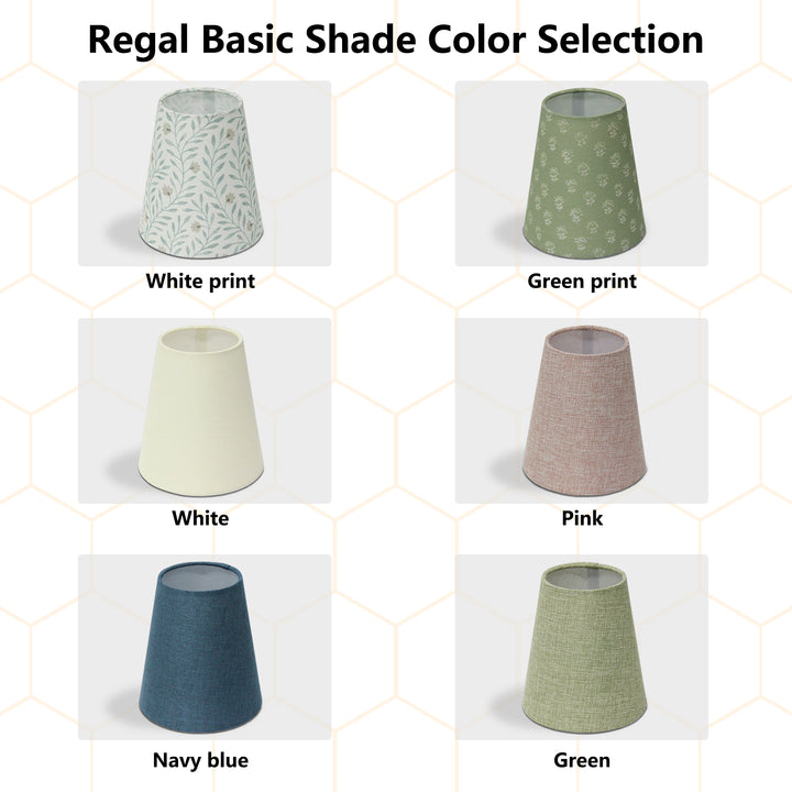 Beacon 6.5" Linen Empire Lamp Shade For Wall And Pendant Lights #L39001