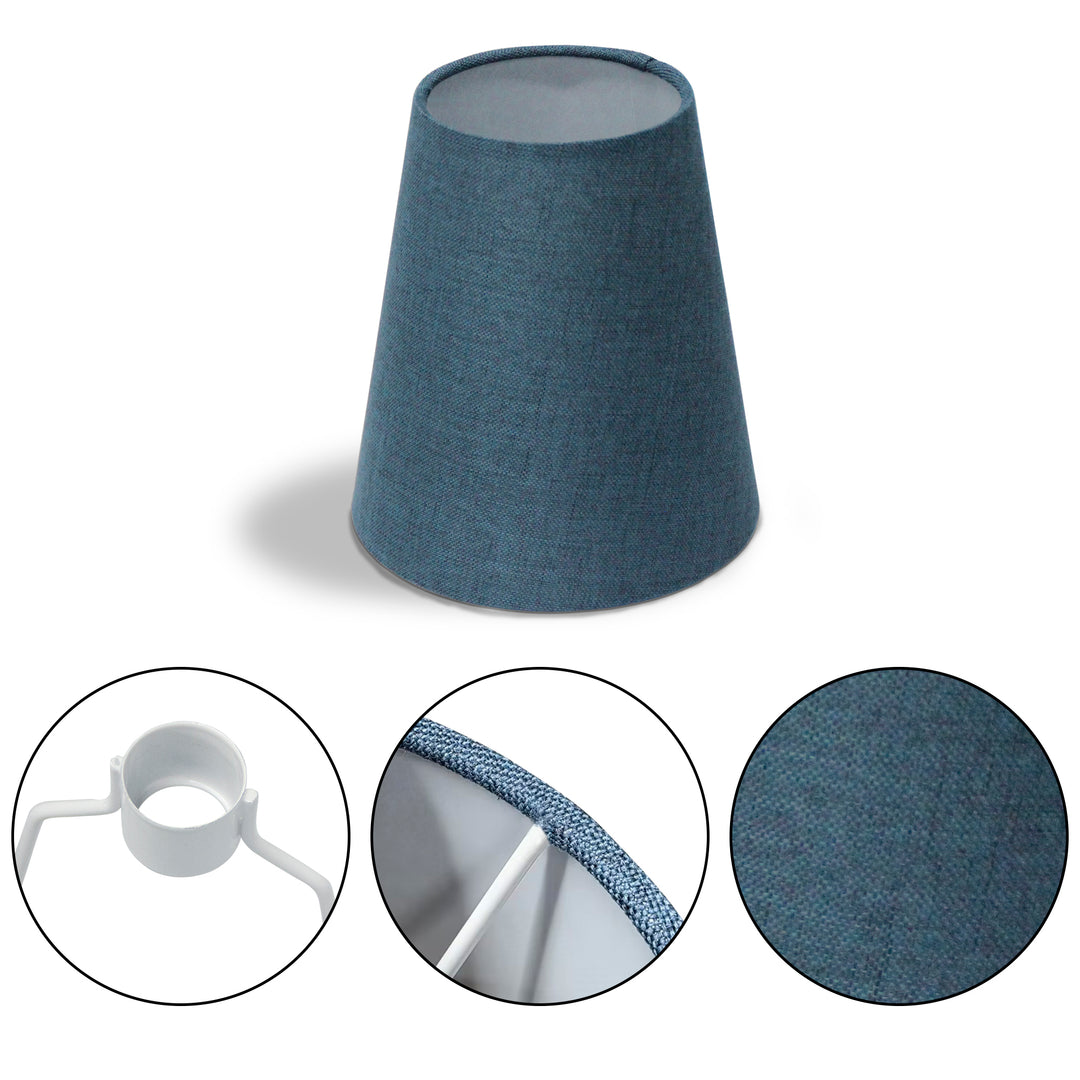 Beacon 6.5" Linen Empire Lamp Shade For Wall And Pendant Lights #L39001