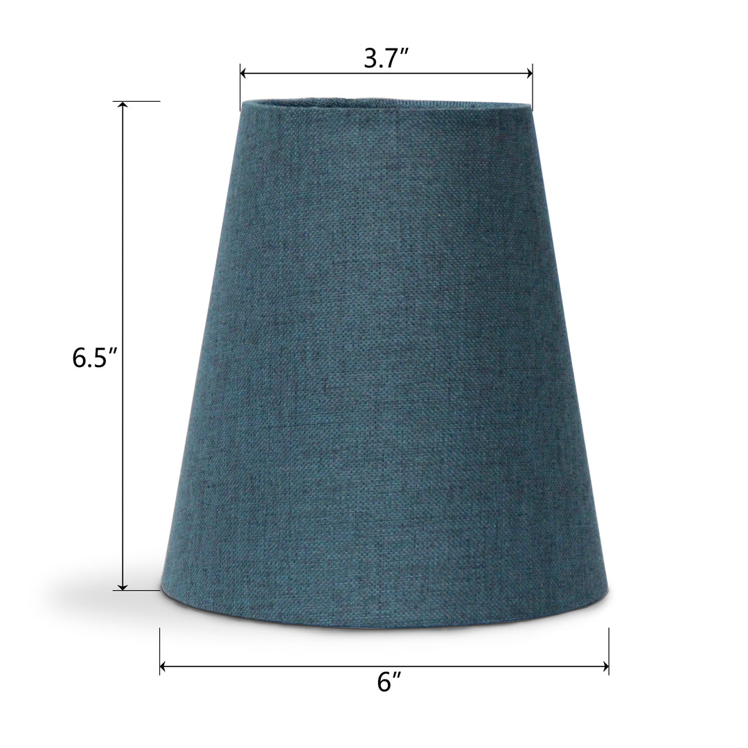 Beacon 6.5" Linen Empire Lamp Shade For Wall And Pendant Lights #L39001