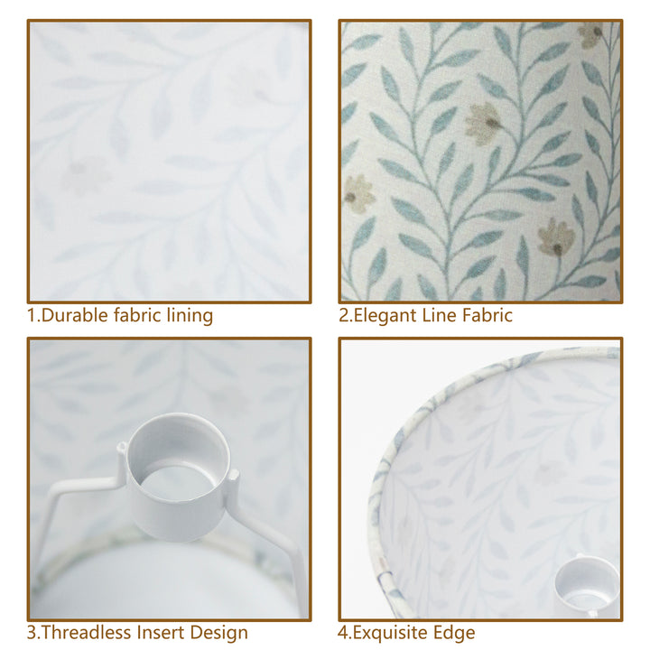 Beacon 6.5" Linen Empire Lamp Shade For Wall And Pendant Lights #L39001