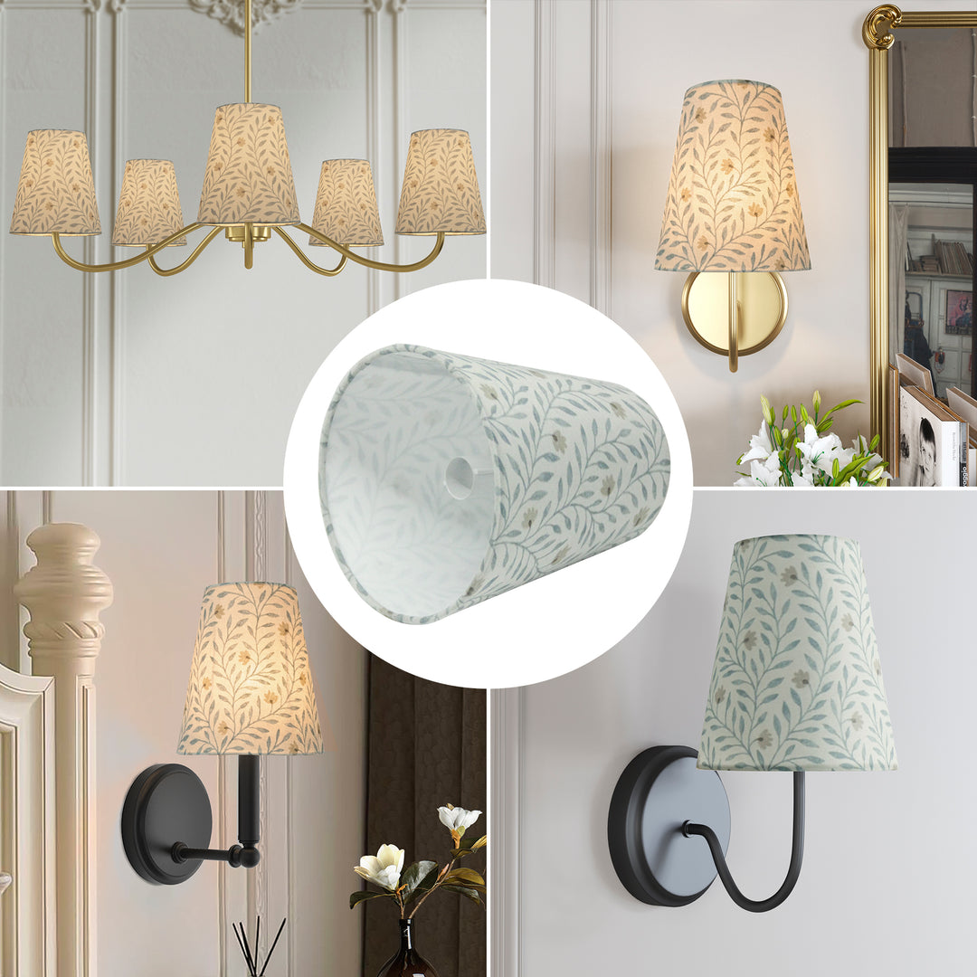 Beacon 6.5" Linen Empire Lamp Shade For Wall And Pendant Lights #L39001