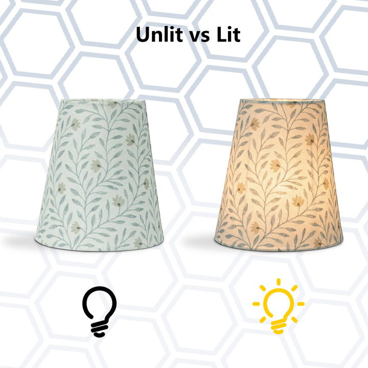 Beacon 6.5" Linen Empire Lamp Shade For Wall And Pendant Lights #L39001