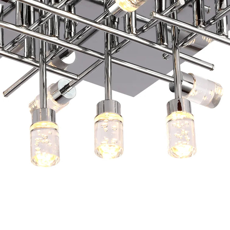 Maxax 11 - Light 21.26in LED Flush Mount Ceiling Lamp #MX14-11CH