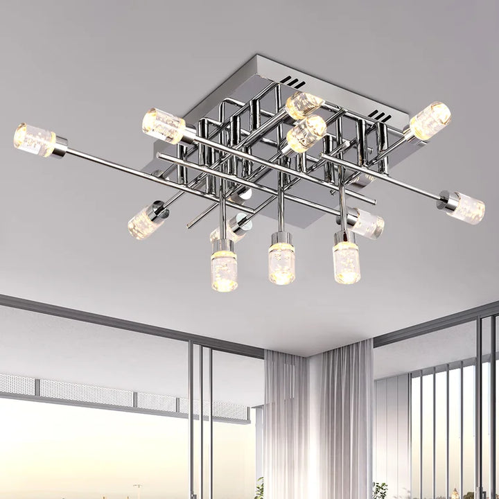 Maxax 11 - Light 21.26in LED Flush Mount Ceiling Lamp #MX14-11CH