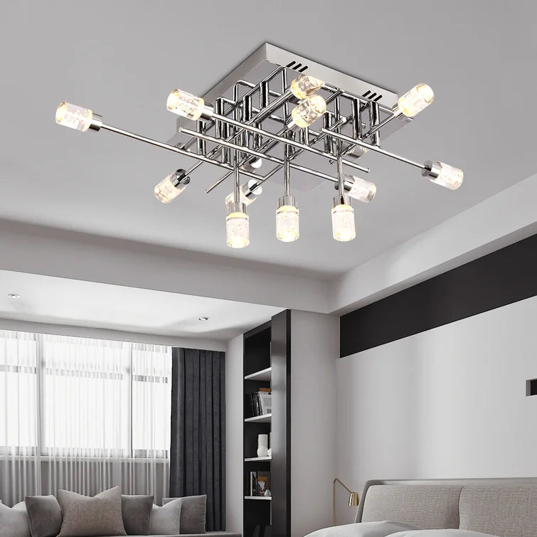 Maxax 11 - Light 21.26in LED Flush Mount Ceiling Lamp #MX14-11CH