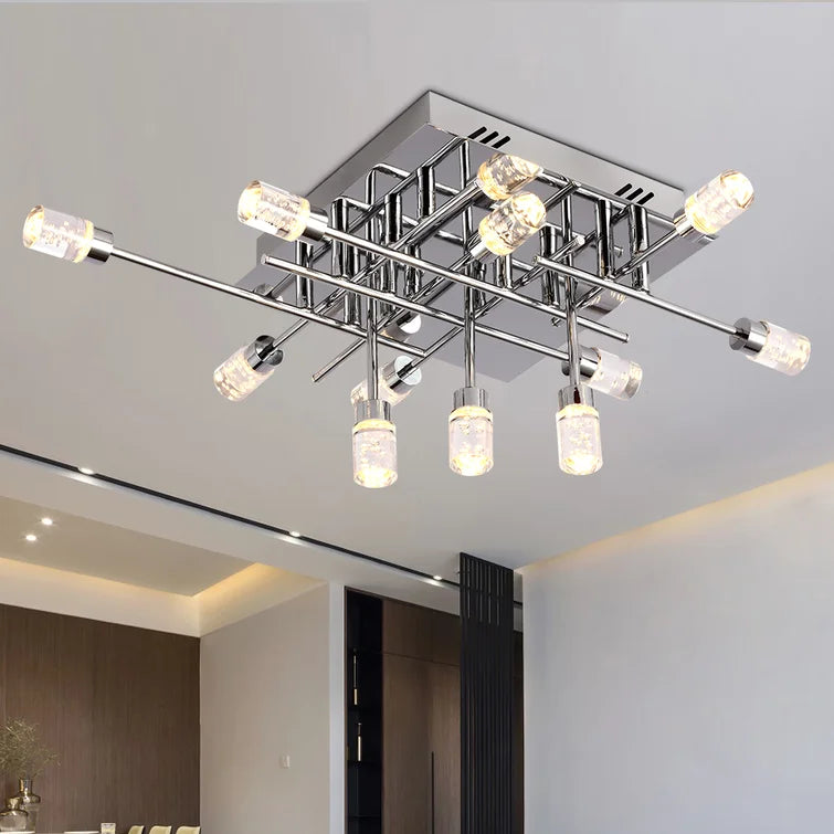 Maxax 11 - Light 21.26in LED Flush Mount Ceiling Lamp #MX14-11CH