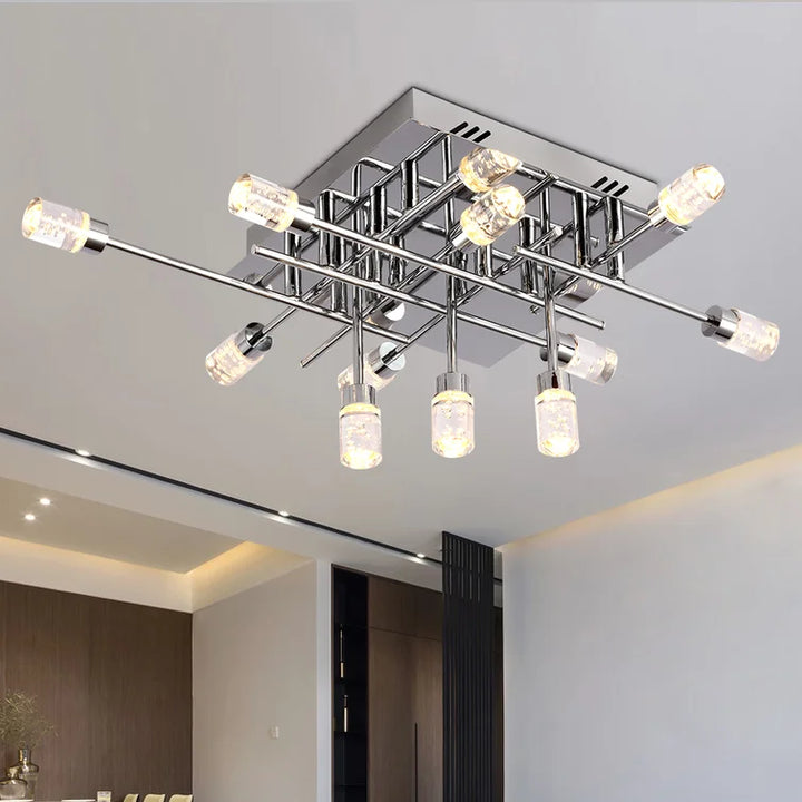 Maxax 11 - Light 21.26in LED Flush Mount Ceiling Lamp #MX14-11CH