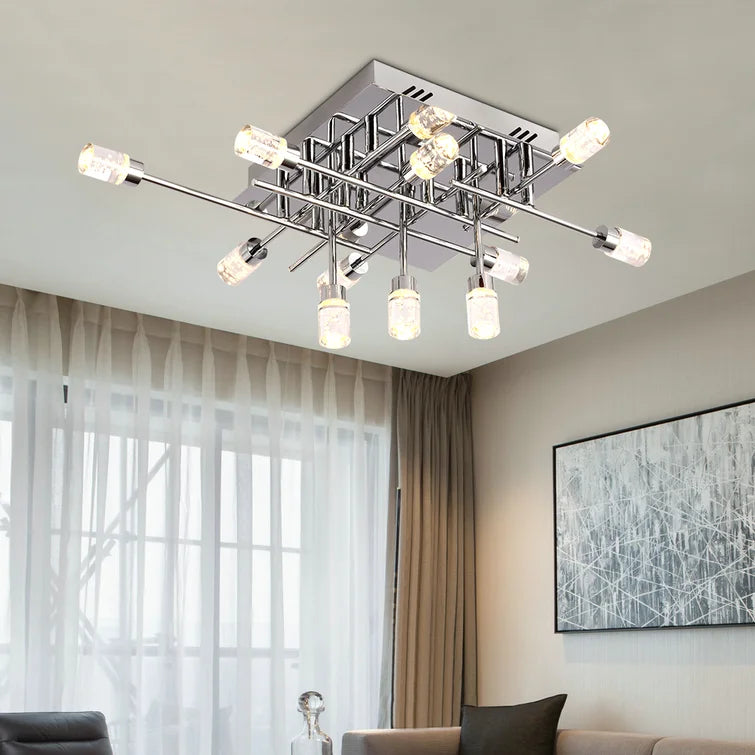 Maxax 11 - Light 21.26in LED Flush Mount Ceiling Lamp #MX14-11CH
