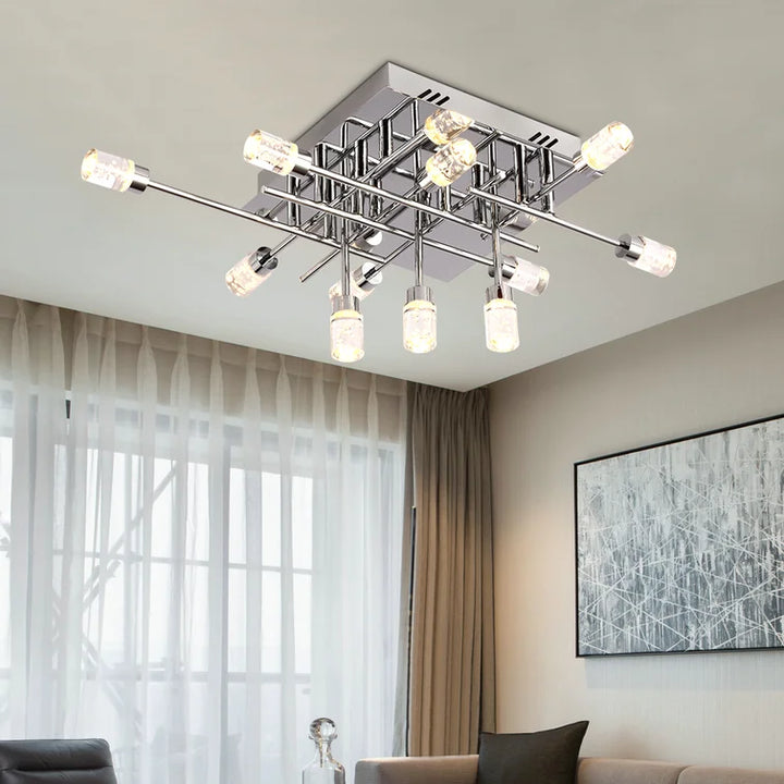 Maxax 11 - Light 21.26in LED Flush Mount Ceiling Lamp #MX14-11CH