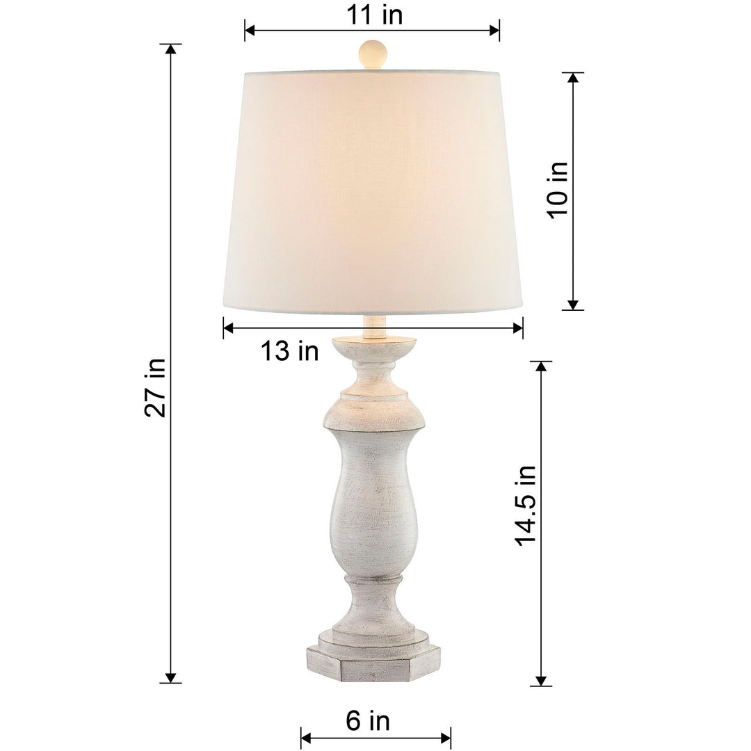 Maxax 27in Vintage Table Lamps For Living Room Table Lamp (Set of 2) #T47