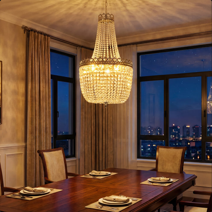 Maxax Luxury French Empire Design Crystal Chandelier #MX155001