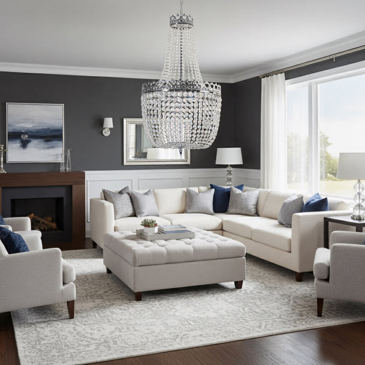 Maxax Luxury French Empire Design Crystal Chandelier #MX155001