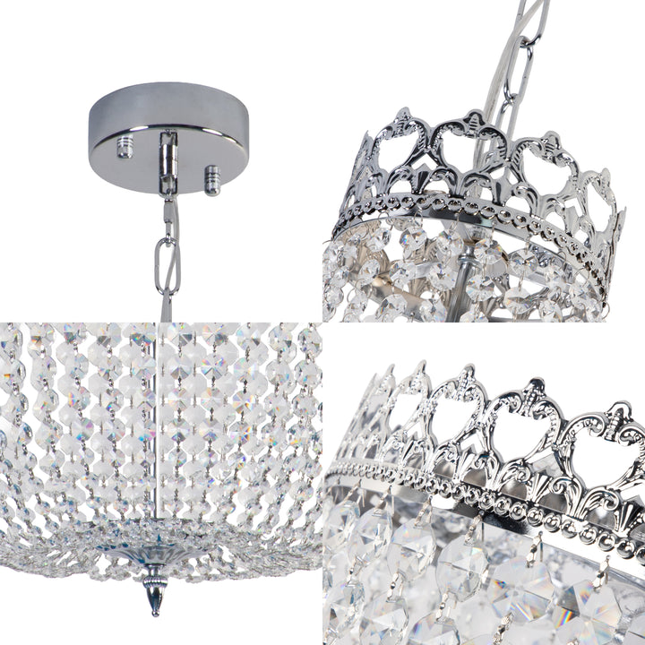 Maxax Luxury French Empire Design Crystal Chandelier #MX155001