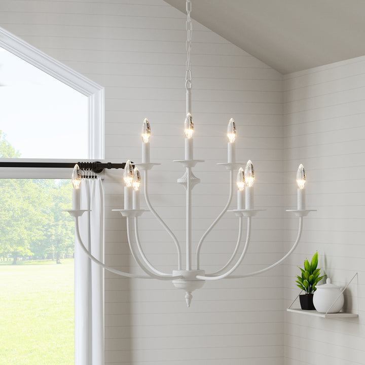 Maxax 9 - Light Dimmable Classic / Traditional Chandelier