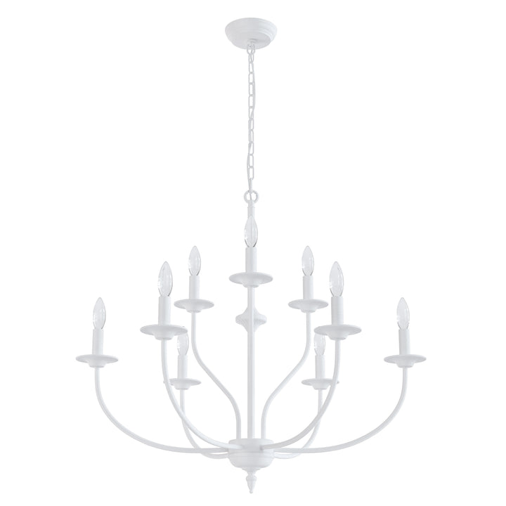 Maxax 9 - Light Dimmable Classic / Traditional Chandelier #MX19084