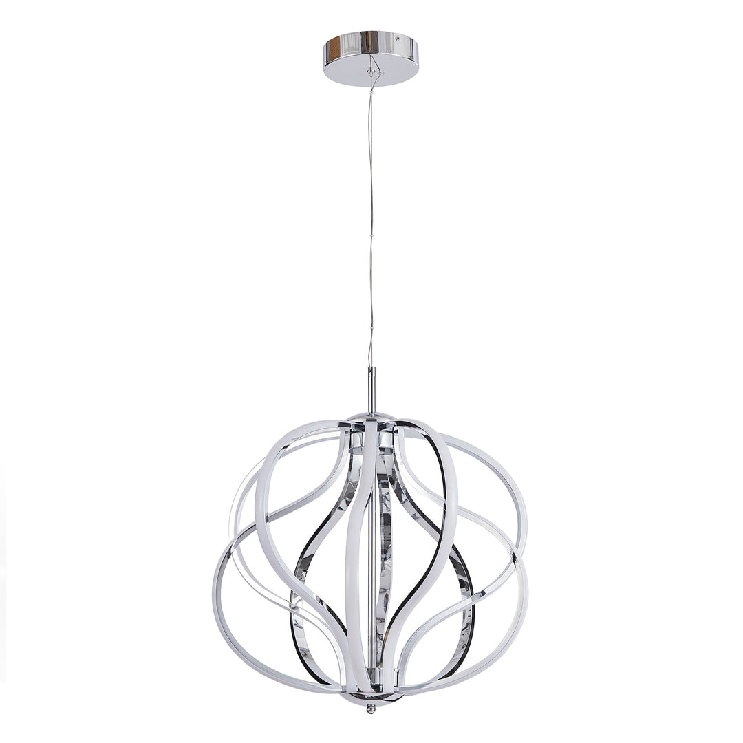 10 - Light Dimmable LED Globe Chandelier #MX21044-P10